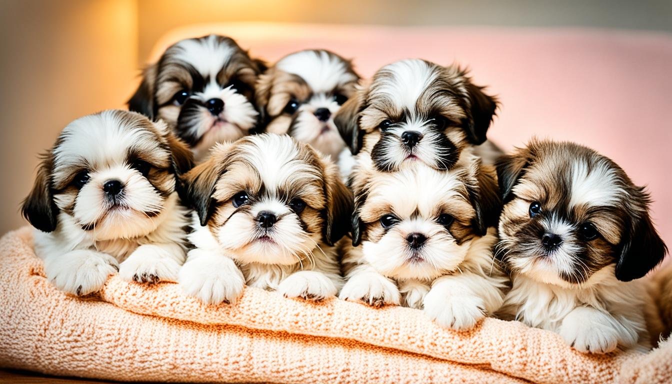 adoção de filhotes de shih-tzu