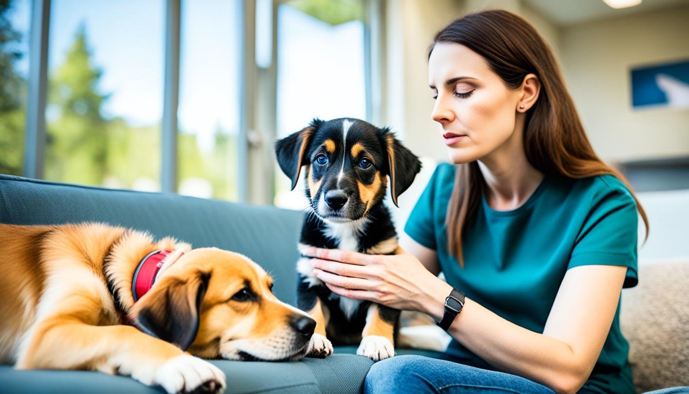 ajuda psicológica para cachorros