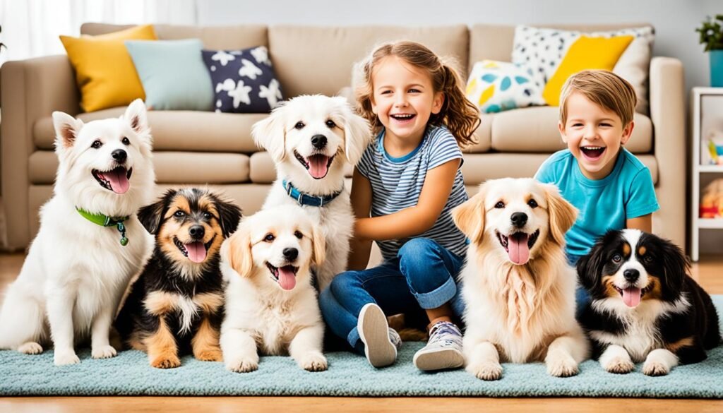 cachorros na redução de alergias infantis