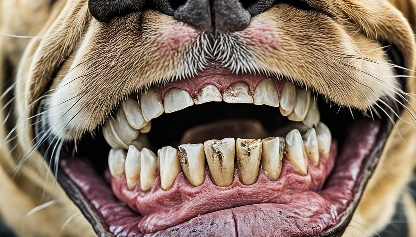 com quantos anos o cachorro perde os dentes na velhice