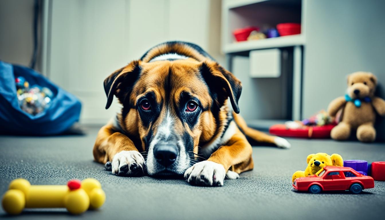 comportamento de cães deprimidos