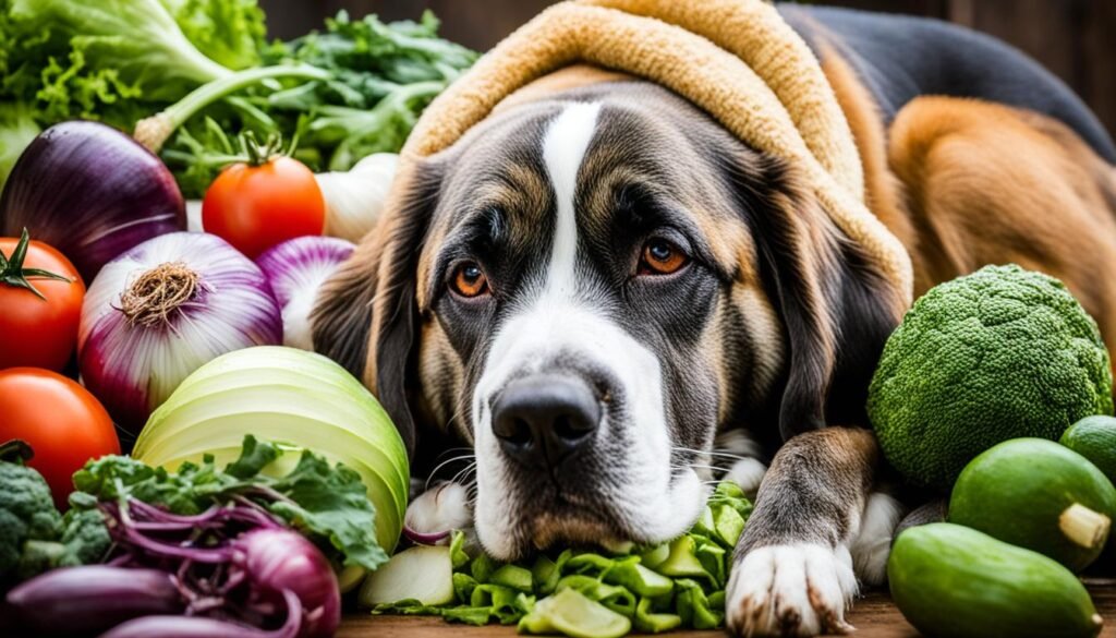 legumes prejudiciais para cães