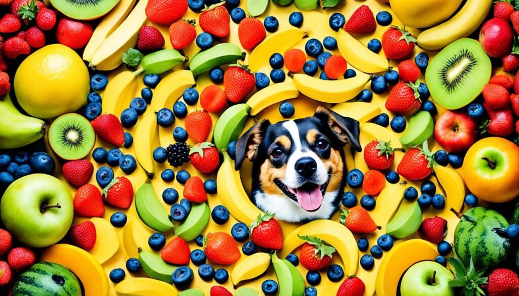 lista de frutas seguras para cães