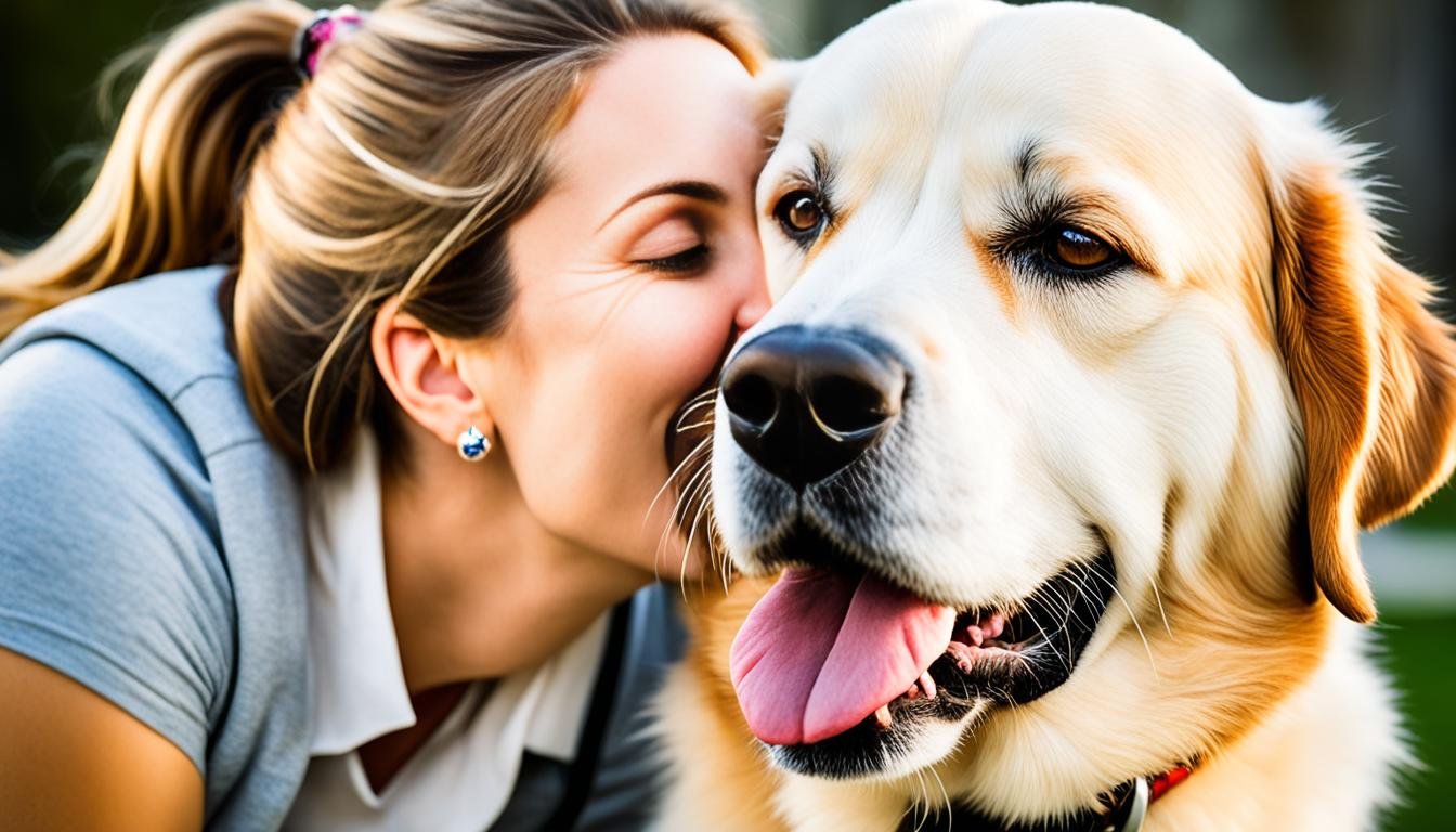 o que significa quando o cachorro te lambe muito