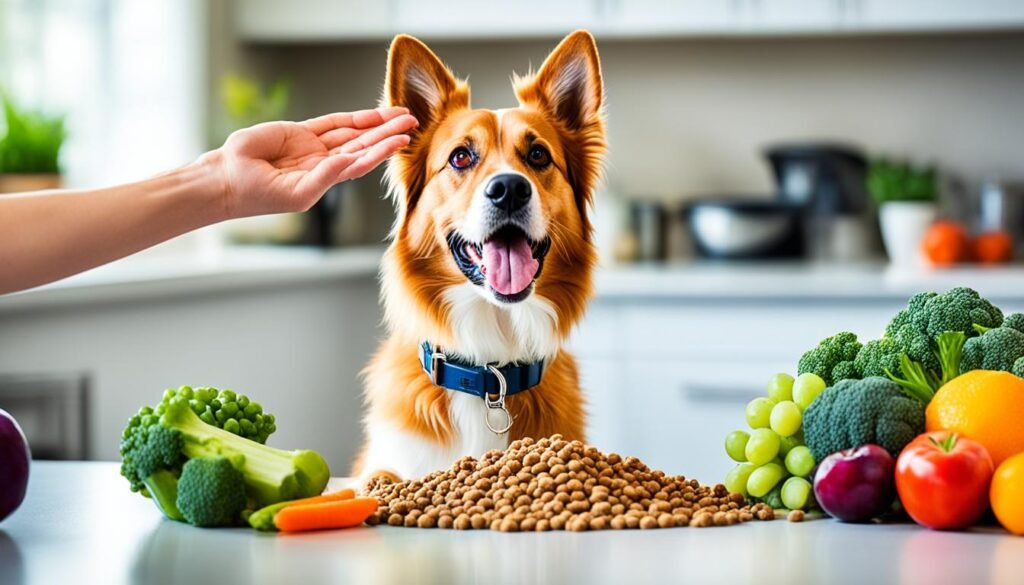 transição para dieta natural para cães