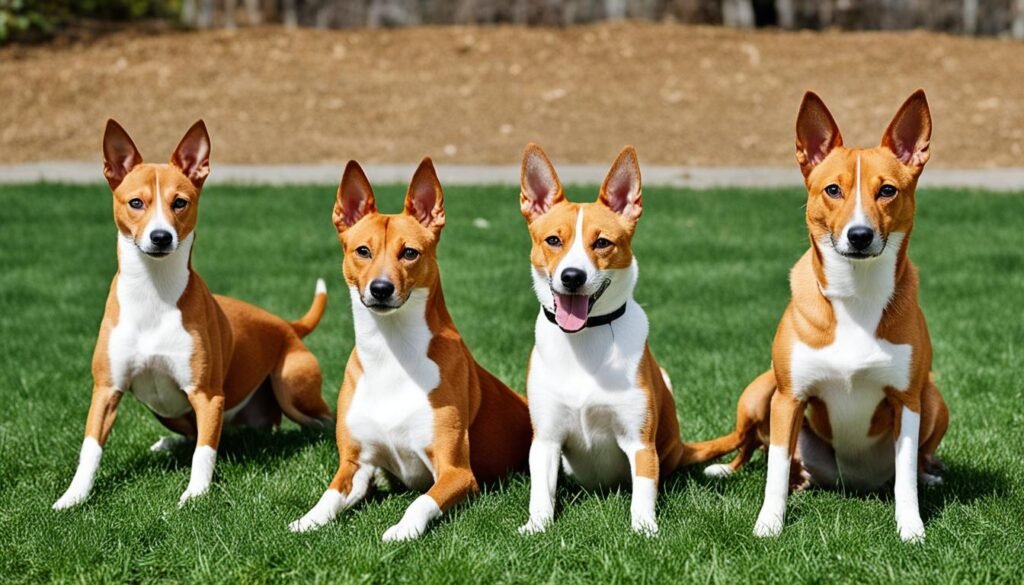 Basenji e outros animais de estimação