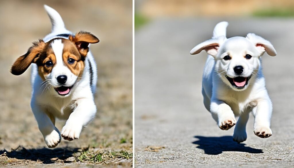 altos e baixos desenvolvimento canino