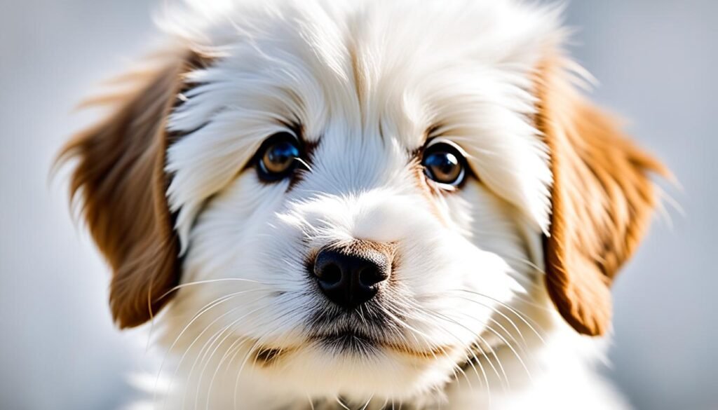 bigodes em filhotes de cachorro