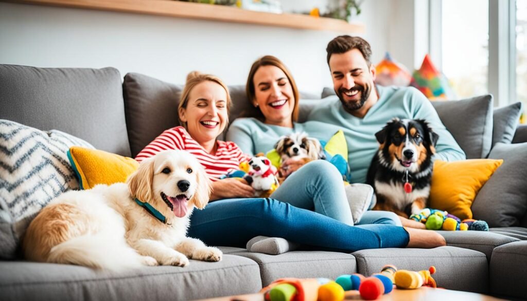 cachorro parte da família