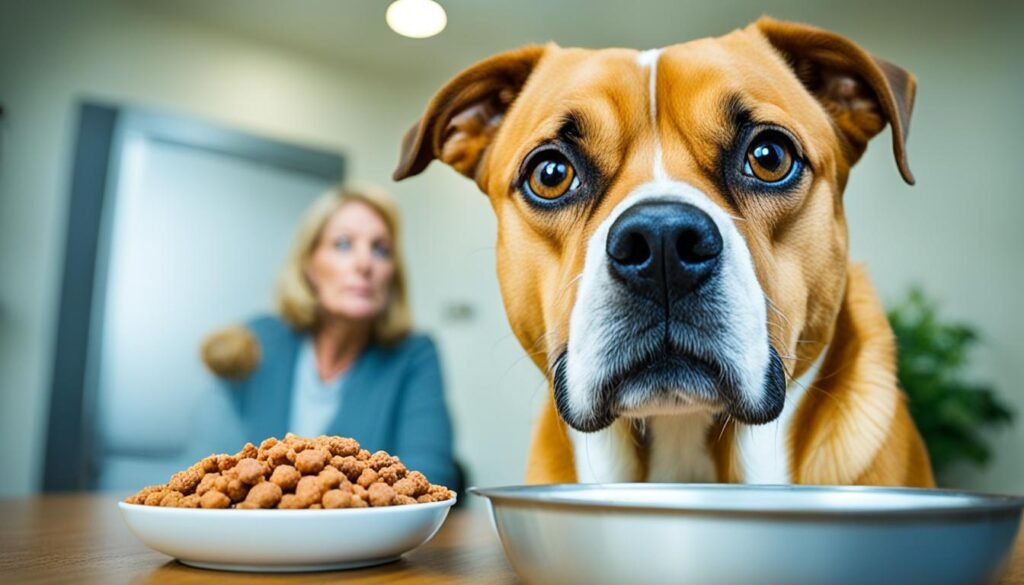 cachorro se recusa a comer