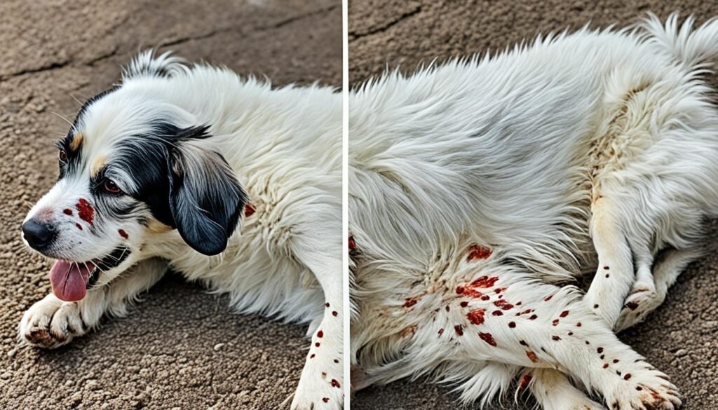 coceira excessiva em cachorro