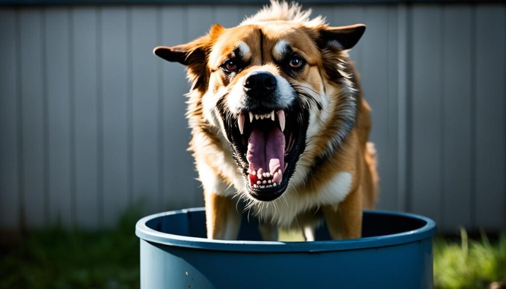 comportamento agressivo em cães