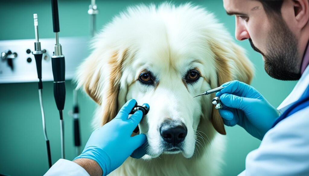 consultar um veterinário oftalmologista