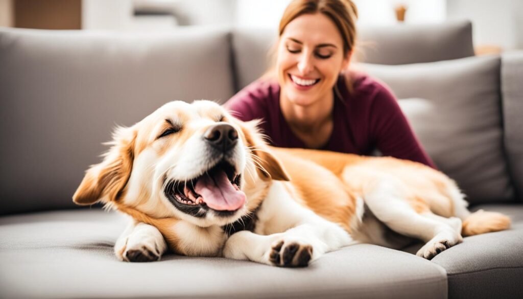 importância do carinho para o cachorro