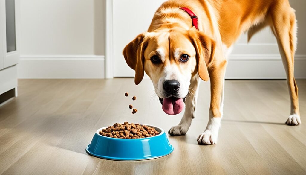 mudança de ração para cachorro