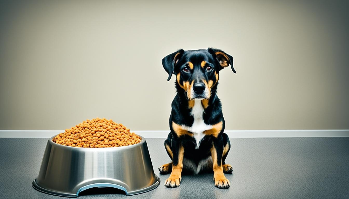 quando o cachorro não quer comer