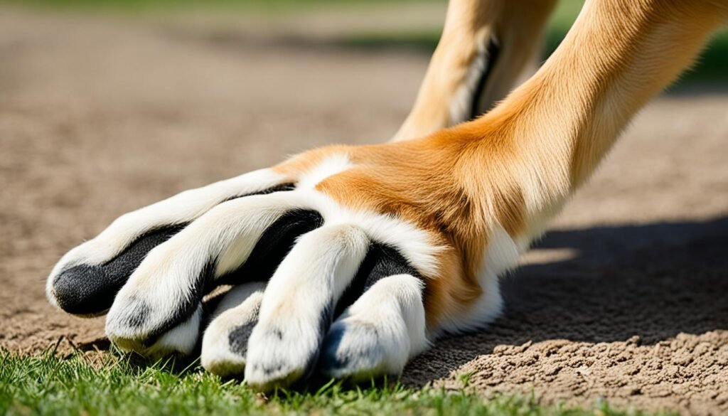 sinais de cachorro mancando