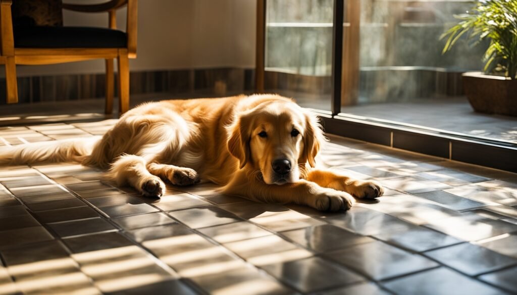 tosa para cachorro no calor