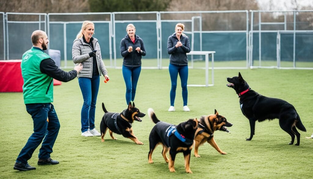 treinamento de cães agressivos