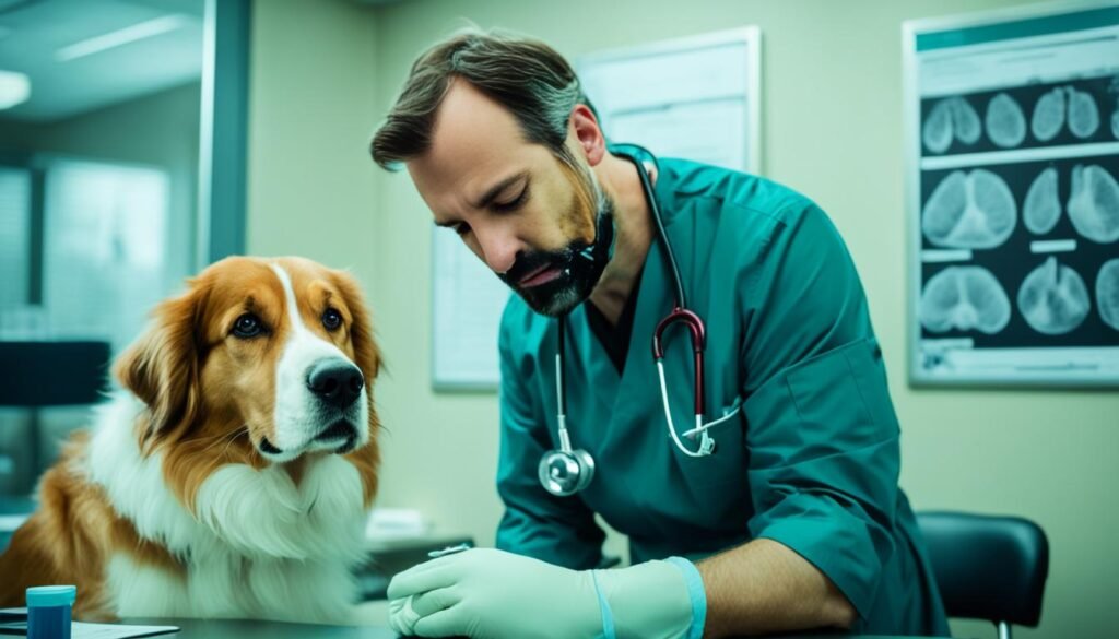 veterinário para dor em cães